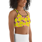 Cute Lemon Sports Bra
