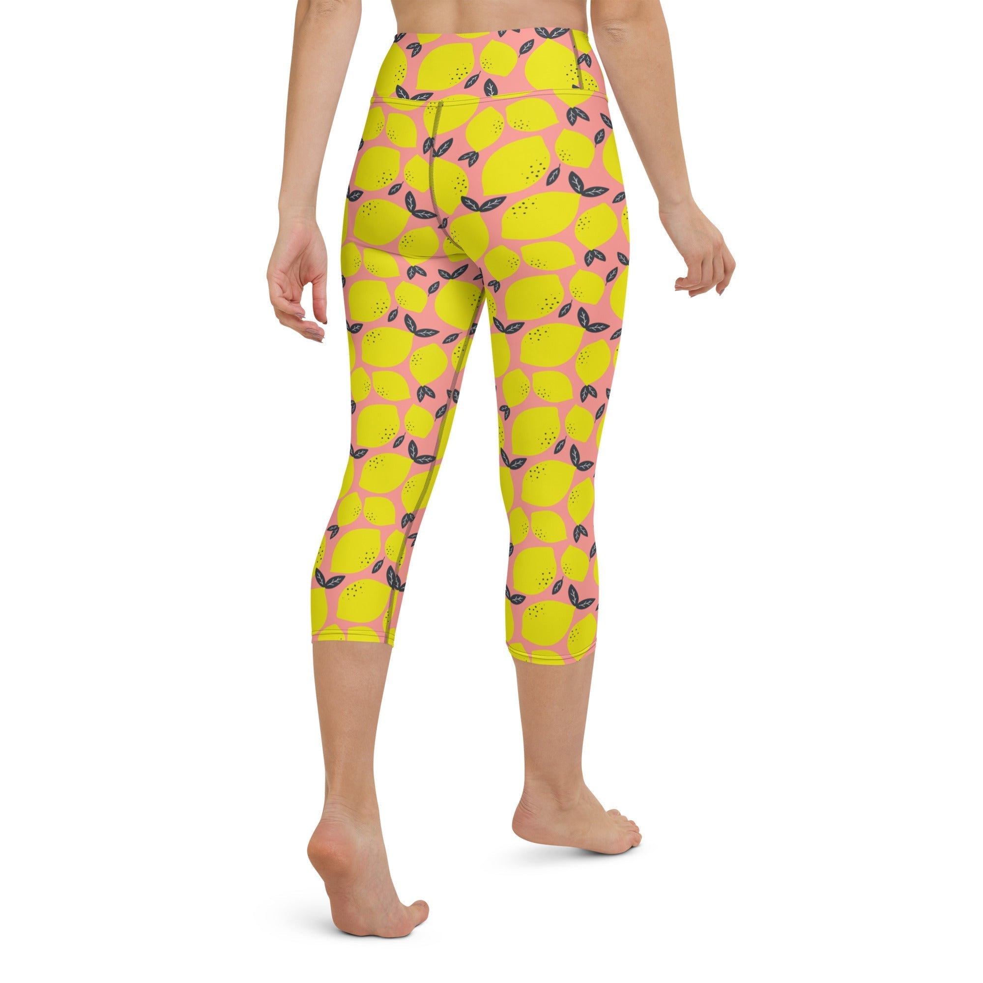 Cute Lemon Yoga Capris