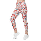 Cute Lobster Leggings With Pockets