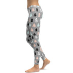 Cute Minimalistic Christmas Leggings - FiercePulse - Premium Workout Leggings - Yoga Pants