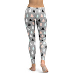 Cute Minimalistic Christmas Leggings - FiercePulse - Premium Workout Leggings - Yoga Pants