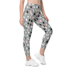 Cute Minimalistic Christmas Leggings With Pockets