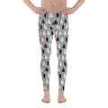 Cute Minimalistic Christmas Men's Leggings