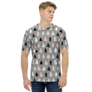 Cute Minimalistic Christmas Men's T-shirt