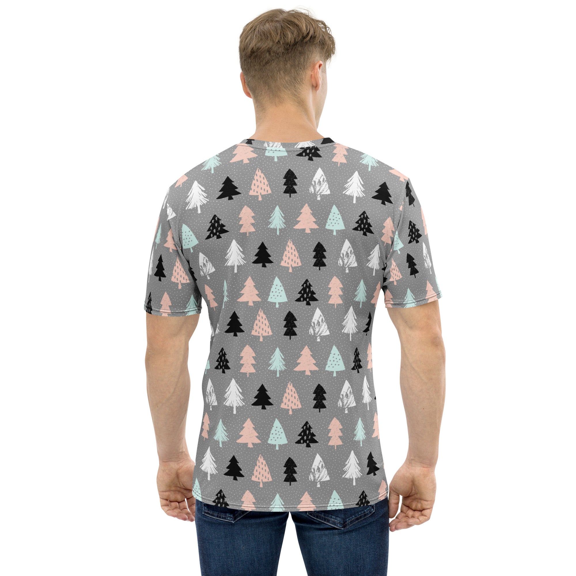 Cute Minimalistic Christmas Men's T-shirt