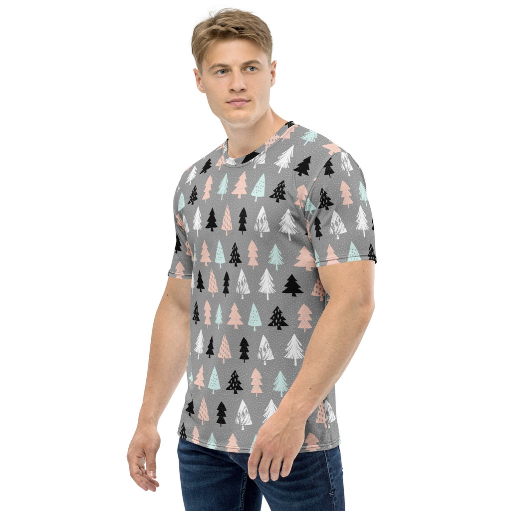 Cute Minimalistic Christmas Men's T-shirt