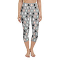 Cute Minimalistic Christmas Yoga Capris