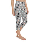 Cute Minimalistic Christmas Yoga Capris