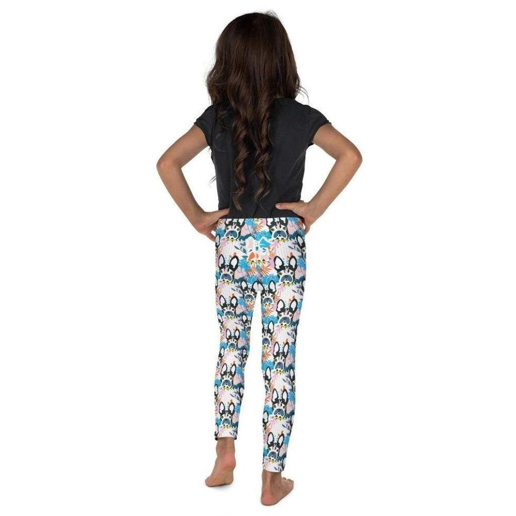 Cute Puppy Print Kid's Leggings