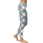 Cute Puppy Print Leggings
