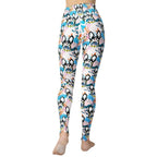 Cute Puppy Print Yoga Leggings