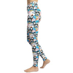 Cute Puppy Print Yoga Leggings