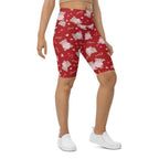 Cute Teddy Bear Biker Shorts