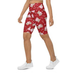 Cute Teddy Bear Biker Shorts