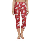 Cute Teddy Bear Yoga Capris