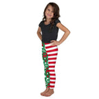 Cute Two Pattern Christmas Kid's Leggings