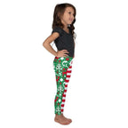 Cute Two Pattern Christmas Kid's Leggings