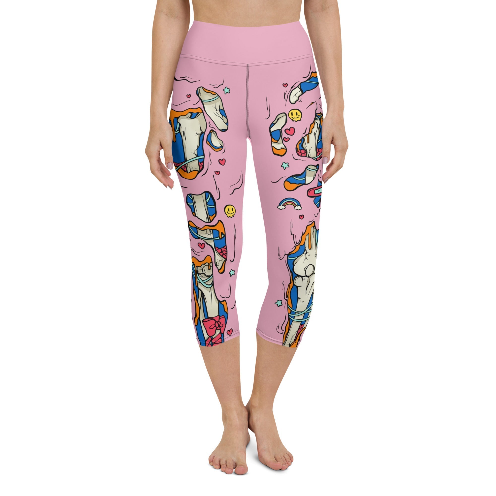 Cute Zombie Yoga Capris
