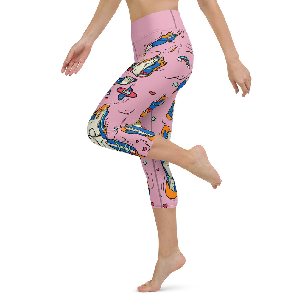 Cute Zombie Yoga Capris
