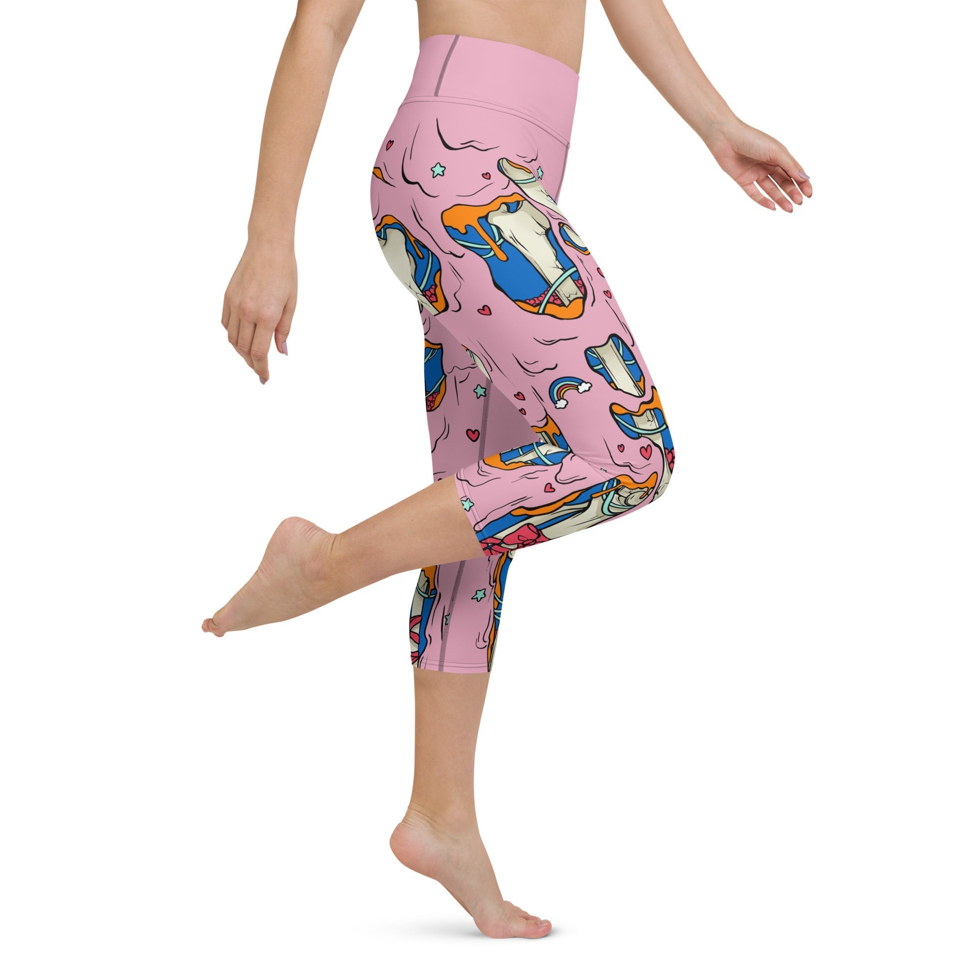 Cute Zombie Yoga Capris