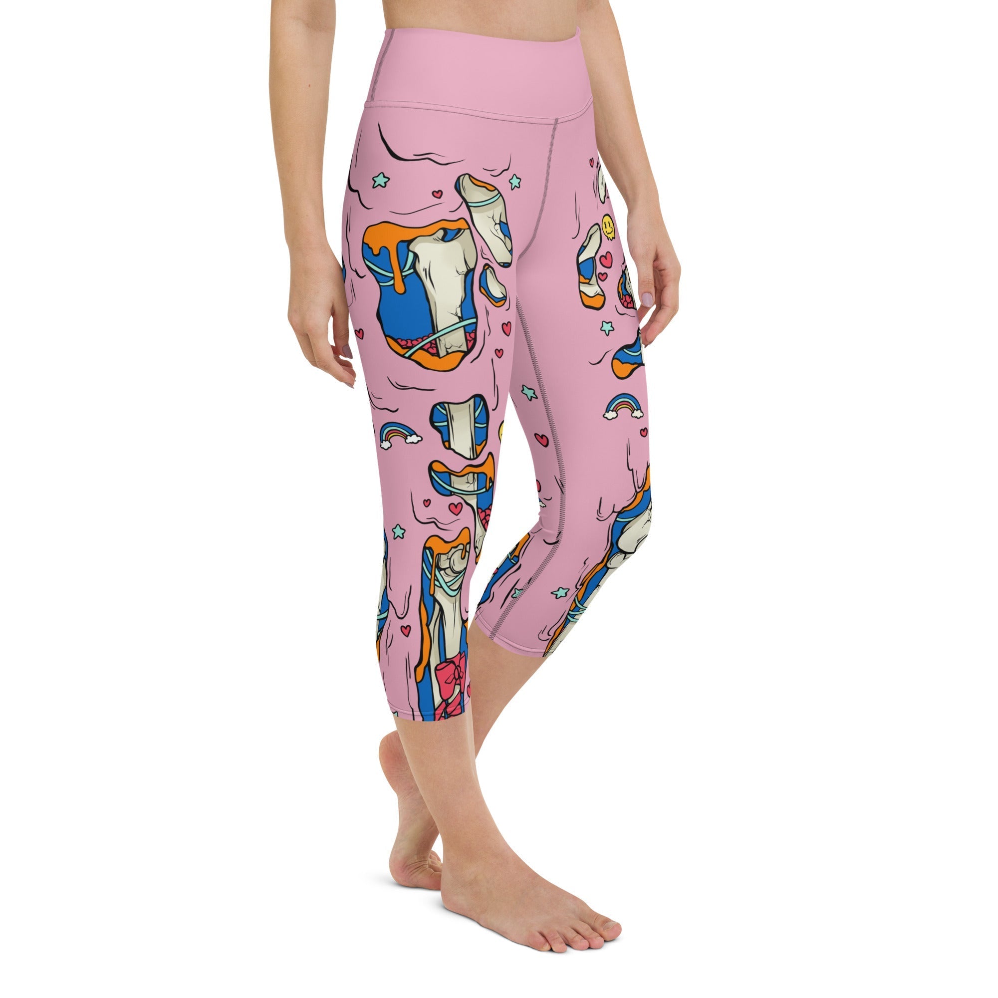 Cute Zombie Yoga Capris