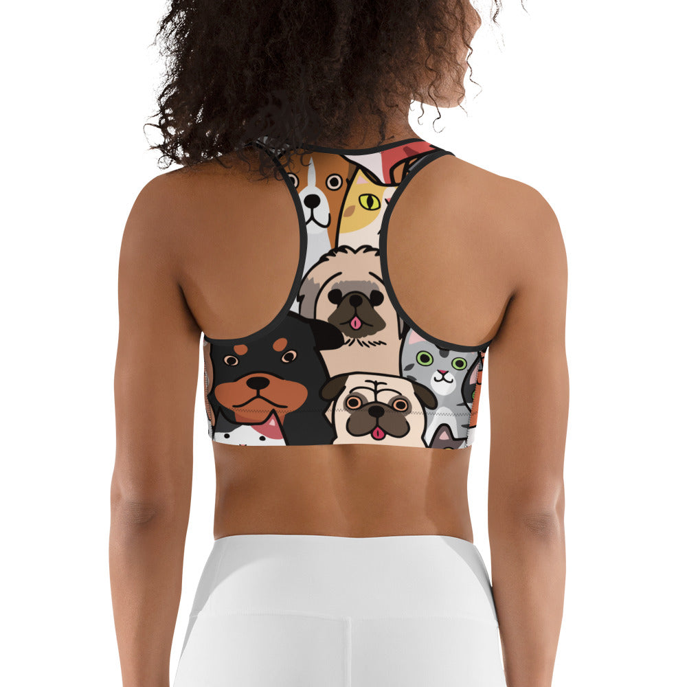 Cuteness Overload Sports Bra