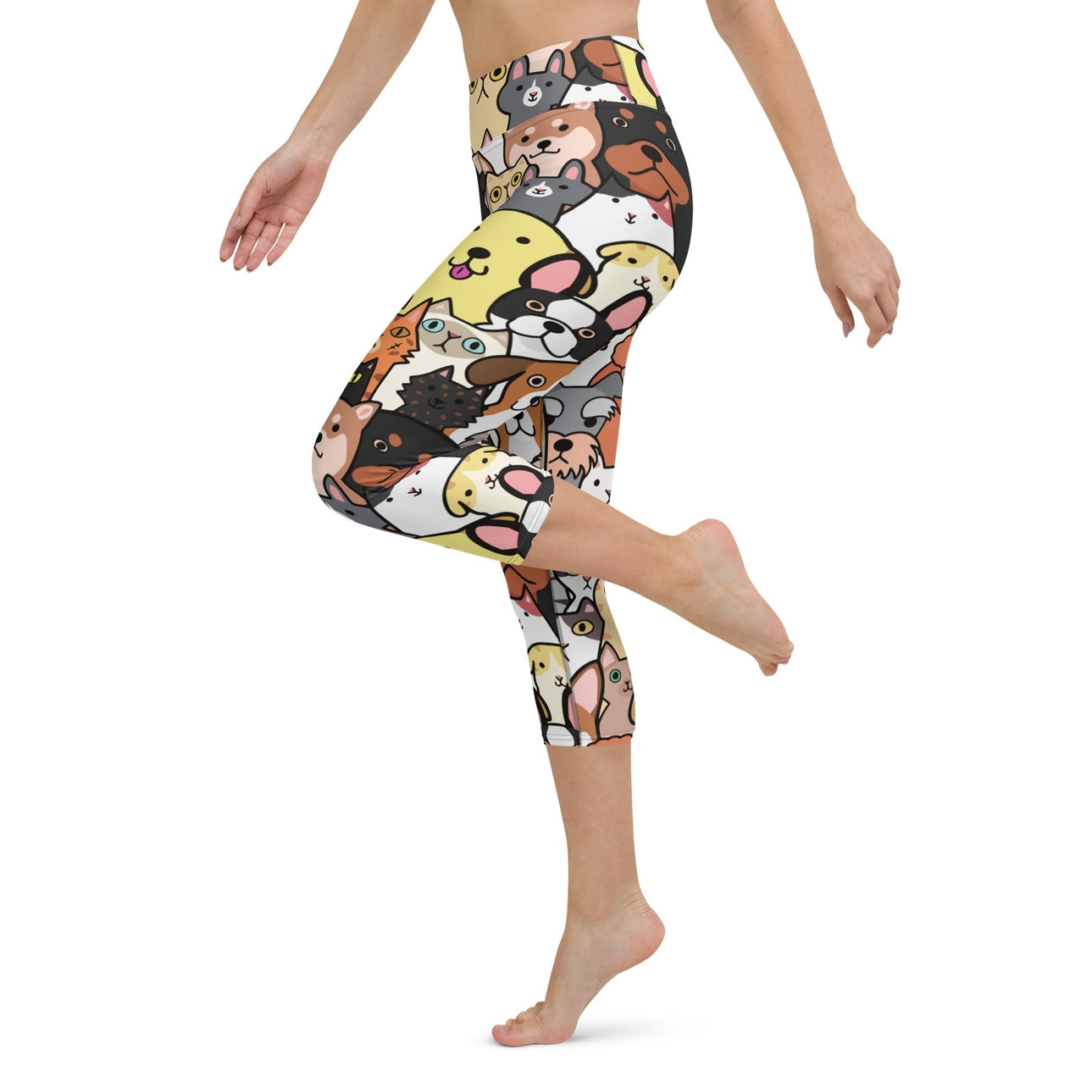 Cuteness Overload Yoga Capris