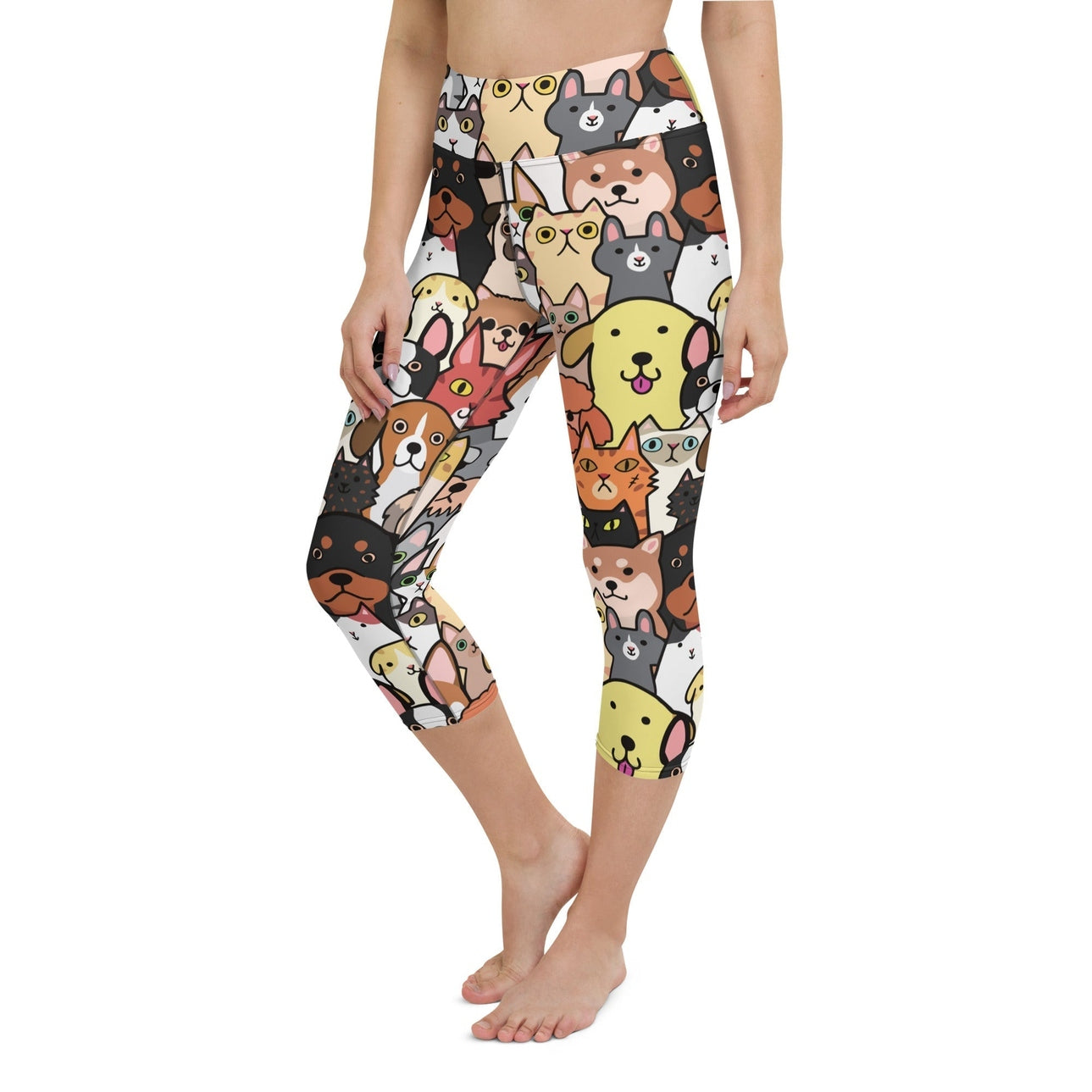Cuteness Overload Yoga Capris