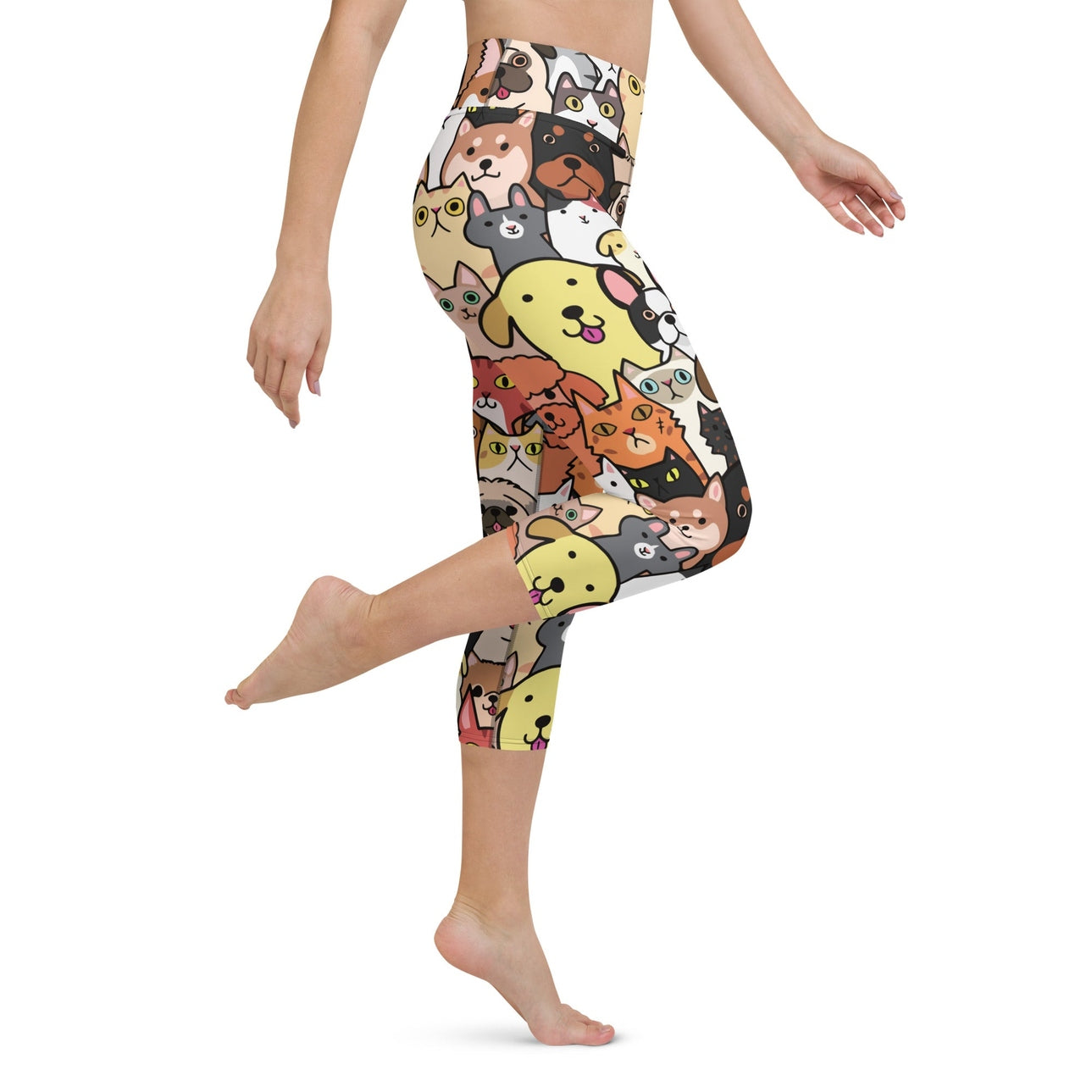 Cuteness Overload Yoga Capris