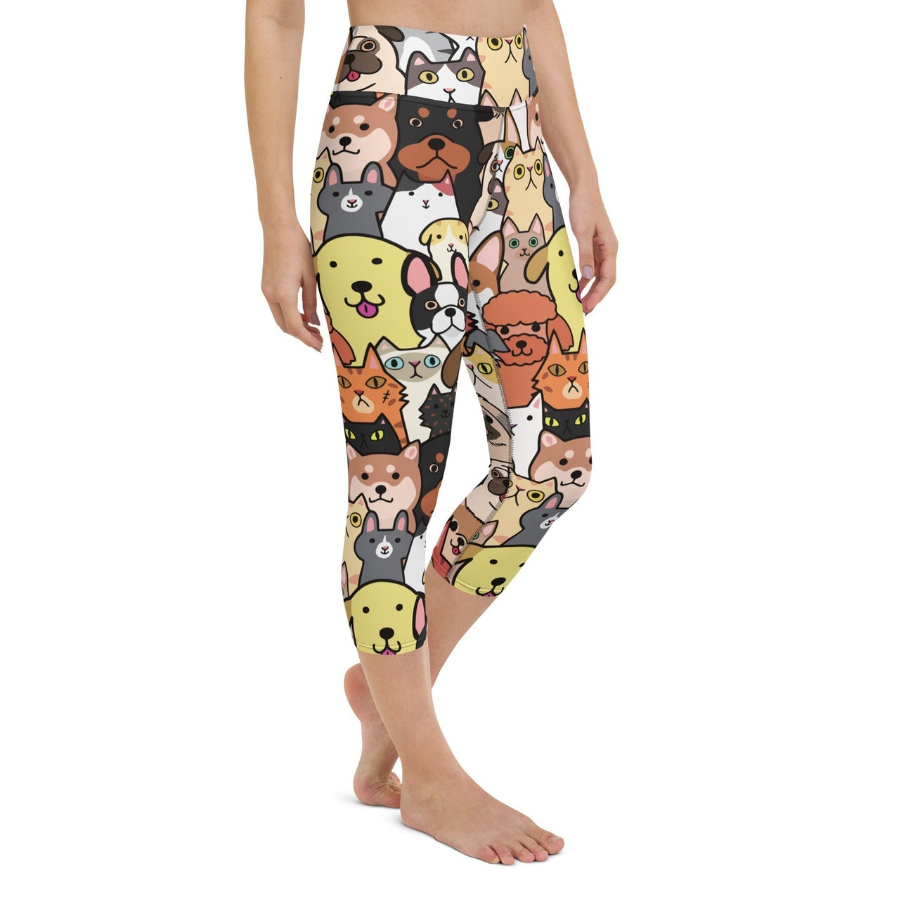 Cuteness Overload Yoga Capris