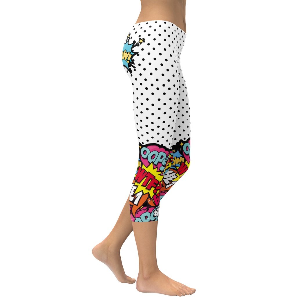 Cutest Pop Art Capris