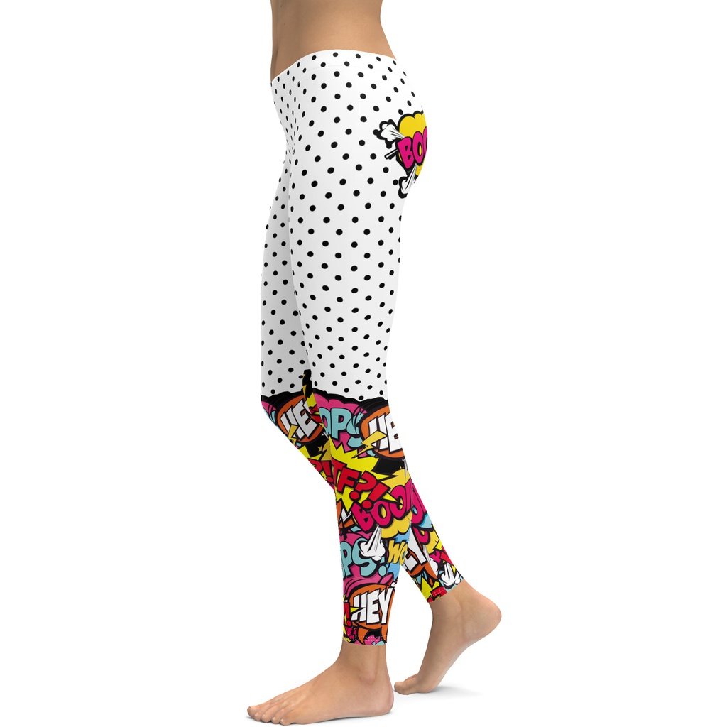 Cutest Pop Art Leggings