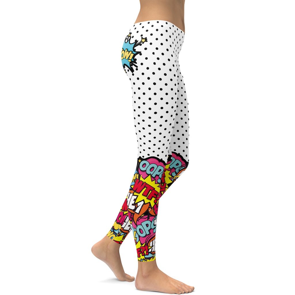 Cutest Pop Art Leggings