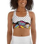 Cutest Pop Art Sports Bra