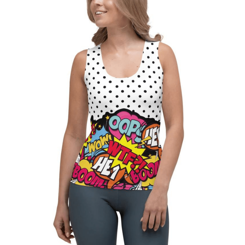 Cutest Pop Art Tank Top