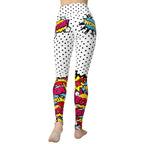 Cutest Pop Art Yoga Leggings