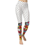 Cutest Pop Art Yoga Leggings