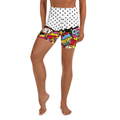 Cutest Pop Art Yoga Shorts