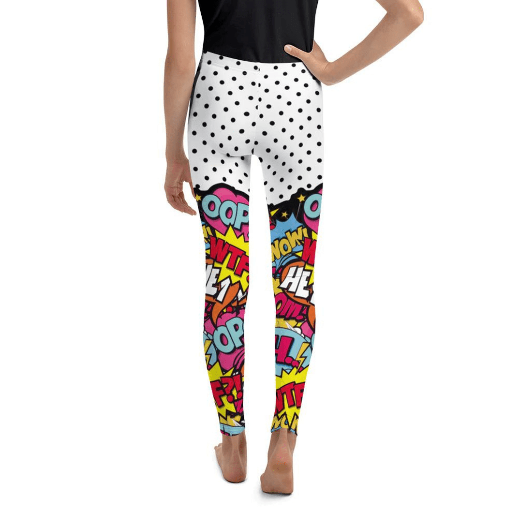 Cutest Pop Art Youth Leggings