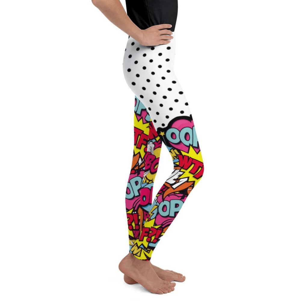 Cutest Pop Art Youth Leggings