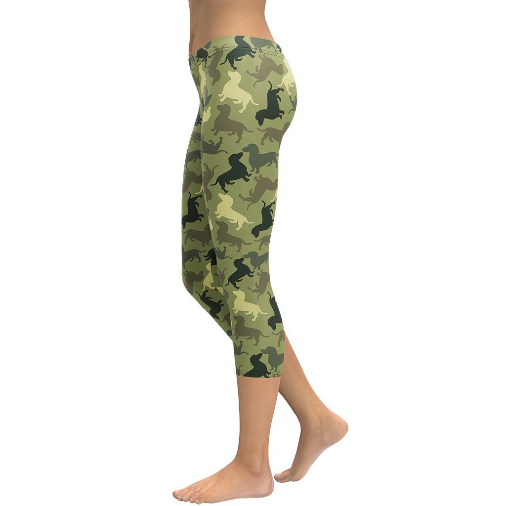 Dachshund Camo Capris