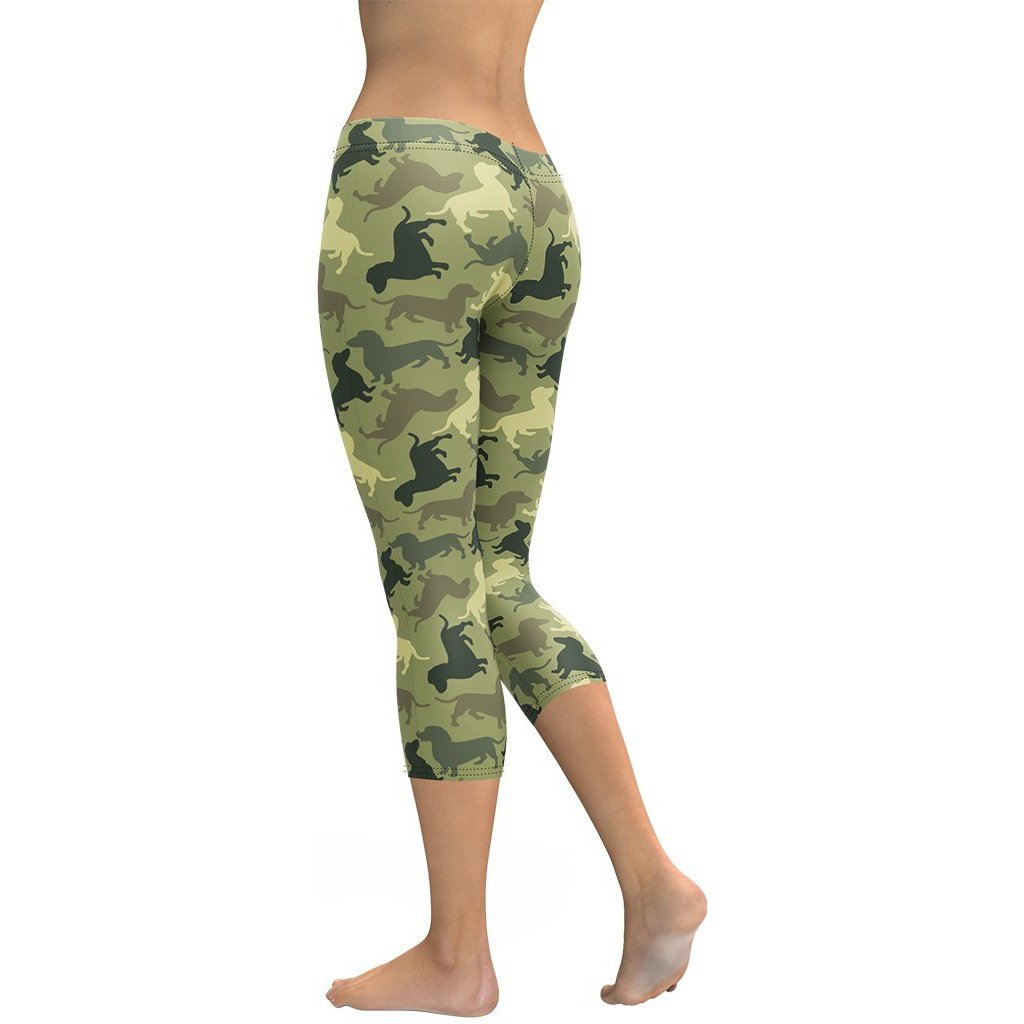 Dachshund Camo Capris