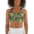 Dachshund Camo Sports Bra