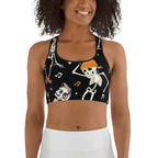 Dancing Skeletons Sports Bra