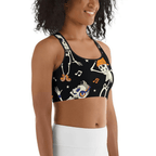 Dancing Skeletons Sports Bra