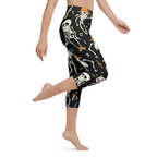 Dancing Skeletons Yoga Capris