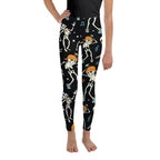 Dancing Skeletons Youth Leggings