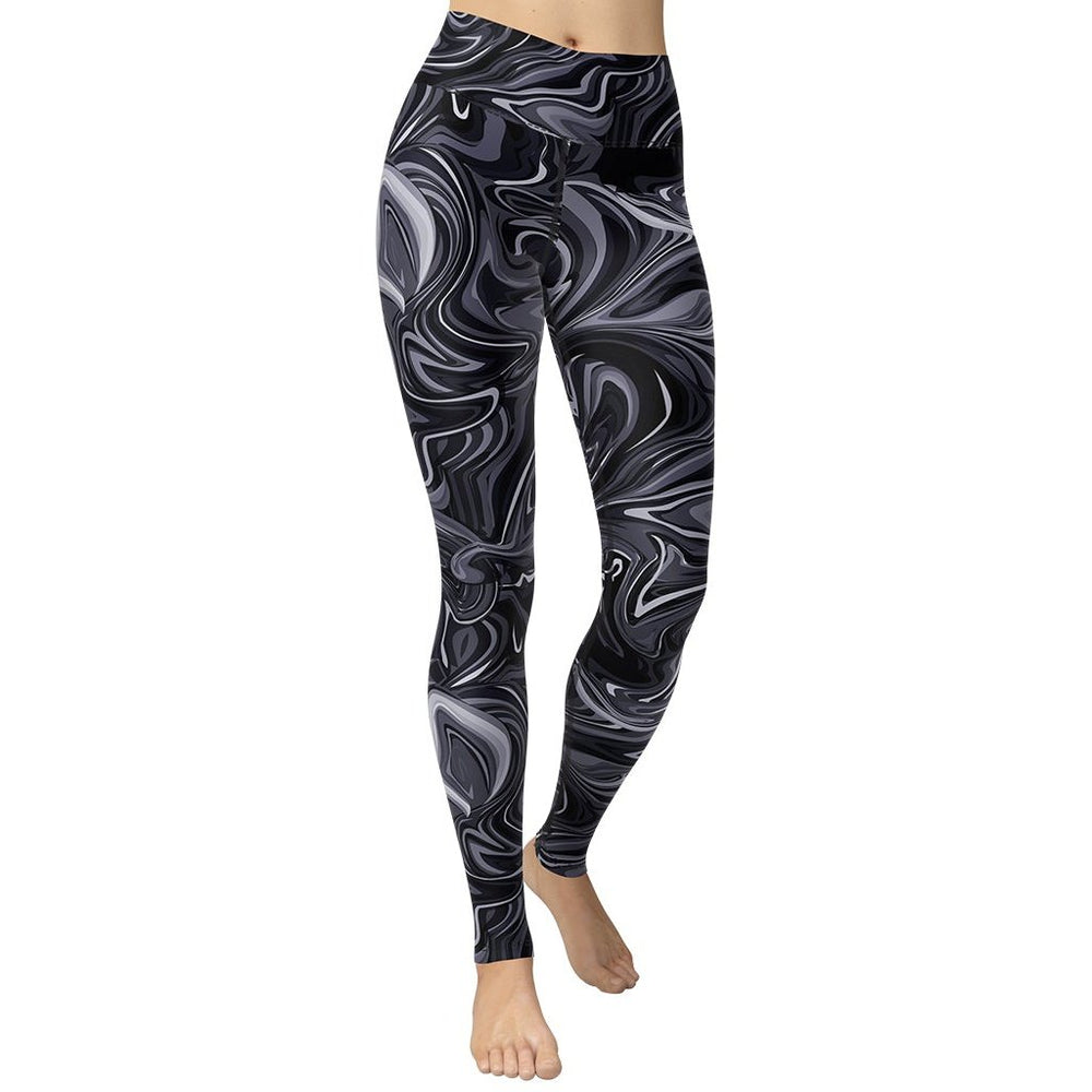 White Marble Yoga Legging