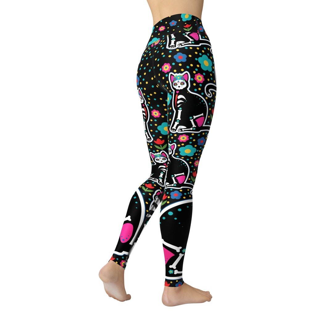 Cat print yoga pants hotsell