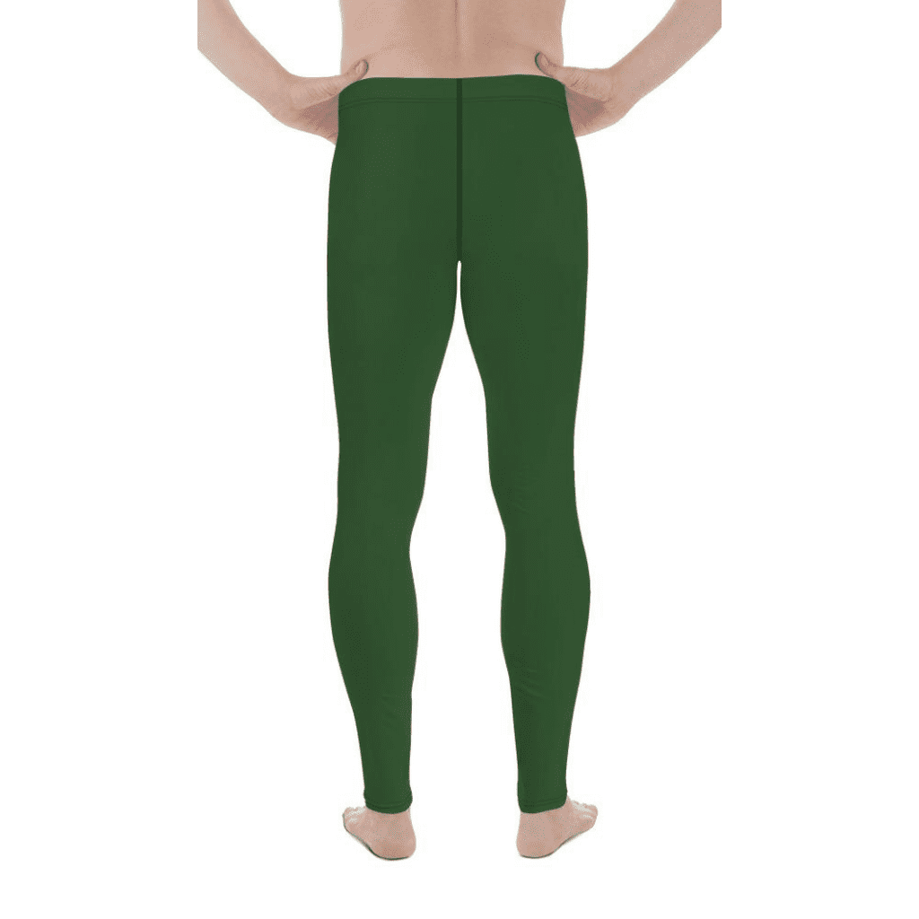 Deep Forest Green Men's Leggings